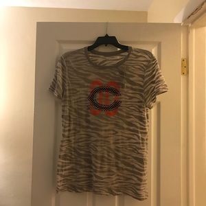 Reebok Chicago Bears zebra print top - 2X